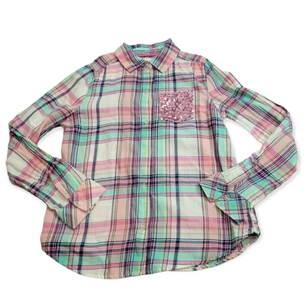 SO plaid longsleeve shirt 12
